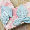 Prima - Heirloom Rose Collection - Velvet Leaves - Seabreeze