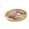 Prima - Heirloom Collection - Mulberry Paper Leaves - Plum, CLEARANCE