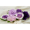 Prima - Trellis Roses Collection - Flower Embellishments - Purple Mist