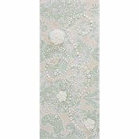 Prima - Say It In Pearls Collection - Self Adhesive Jewel Art - Bling - Fairy Dust with Flowers - Cream, CLEARANCE