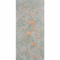 Prima - Say It In Pearls Collection - Self Adhesive Jewel Art - Bling - Fairy Magic with Flowers - Light Pink