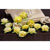 Prima - Cameo Roses Collection - Miniature Mulberry Flower Embellishments - Sunshine, CLEARANCE
