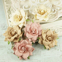 Prima - Arcadian Collection - Flower Embellishments - Rosy