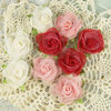 Prima - Champagne Rose Collection - Fabric Flower Embellishments - Gracie