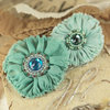 Prima - Regent Collection - Fabric Flower Embellishments - Cumberland