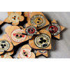 Prima - Toggle - Wood Buttons - Quirky