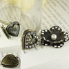 Prima - Tiny Treasures Collection - Metal Embellishments - Flower and Heart
