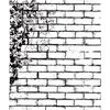 Prima - Clear Acrylic Stamps - Brick 1