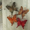 Prima - Fantasy Collection - Fabric Butterfly Embellishments - Forest
