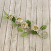 Prima - Button Vine Collection - Flower Embellishments - Nature Garden