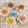 Prima - Pankita Rose Collection - Flower Embellishments - Winter Mix
