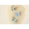 Prima - Fabric Butterfly Embellishments - Blue