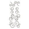 Prima - Say It In Crystals Collection - Self Adhesive Jewel Art - Bling - Mini Swirls - Craftsman