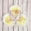 Prima - Fairy Rhymes Collection - Fabric Flower Embellishments - Natural