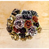 Prima - Engraver Collection - Flower Embellishments - Mini Rose Stems