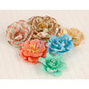 Prima - Delight Collection - Flower Embellishments - Four