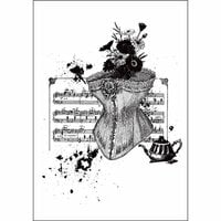 Prima - Cling Mounted Stamp - Victorian
