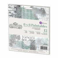 Prima - Salvage District Collection - 6 x 6 Paintables Pad