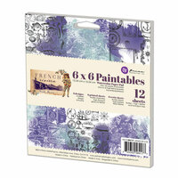 Prima - French Riviera Collection - 6 x 6 Paintables Pad