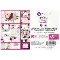 Prima - Pretty Mosaic Collection - 4 x 6 Journaling Cards