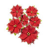 Prima - Christmas in the Country Collection - Flower Embellishments - Christmas Cheer