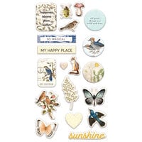 Prima - Nature Lover Collection - Puffy Stickers
