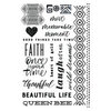 Prima - Diamond Collection - Clear photopolymer Stamps