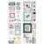 Prima - Spring Abstract Collection - Cut Out And Sticker Sheets