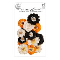 Prima - Luna Collection - Flower Embellishments - Halloween Mix