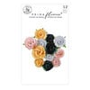 Prima - Luna Collection - Halloween - Flower Embellishments - Witches Brew