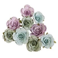 Prima - In Full Bloom Collection - Flower Embellishments - Meadow Walk
