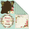Prima - Madeline Collection - 12 x 12 Double Sided Paper - Beautima