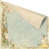 Prima - Romantique Collection - 12 x 12 Double Sided Paper - Orchard
