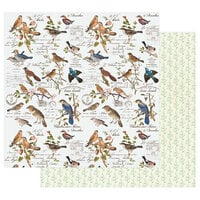 Prima - Nature Lover Collection - 12 x 12 Double Sided Paper - Where the Birds Meet