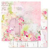 Prima - Postcards From Paradise Collection - 12 x 12 Double Sided Paper - Escape Somewhere Tropical