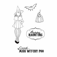 Prima - Julie Nutting - Cling Mounted Stamps - Witchy Poo