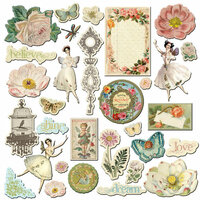 Prima - Fairy Belle Collection - Chipboard Pieces - 2