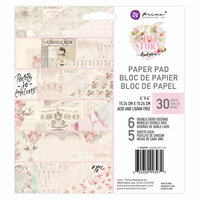 Prima - Love Story Collection - 6 x 6 Paper Pad