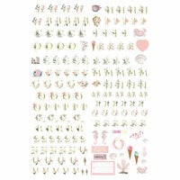 Prima - Golden Coast Collection - Alphabet Stickers