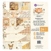 Prima - Autumn Sunset Collection - 12 x 12 Paper Pad with Foil Accents
