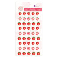 Prima - Strawberry Milkshake Collection - Puffy Stickers 1