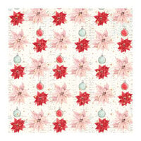Prima - Candy Cane Lane Collection - Christmas - 12 x 12 Specialty Paper - Vellum