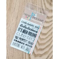 Paper Smooches - Clear Photopolymer Stamps - Caffeinated Two