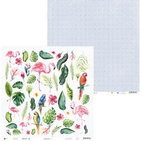 P13 - Lets Flamingle Collection - 12 x 12 Double Sided Paper - 07