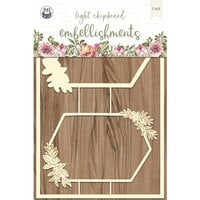 P13 - Always and Forever Collection - Light Chipboard Embellishments - Set 03