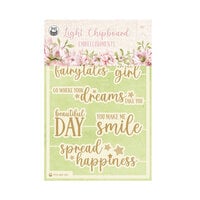 P13 - Believe In Fairies Collection - Light Chipboard Embellishments