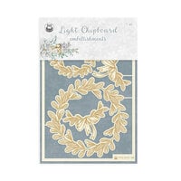 P13 - Christmas Charm Collection - Light Chipboard Embellishments - Set 05