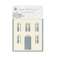 P13 - Christmas Charm Collection - Light Chipboard Embellishments - Set 07