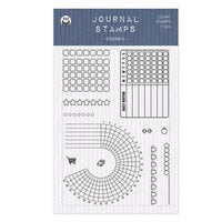 P13 - Clear Photopolymer Stamps - Trackers