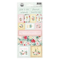 P13 - Flowerish Collection - Cardstock Stickers - 02